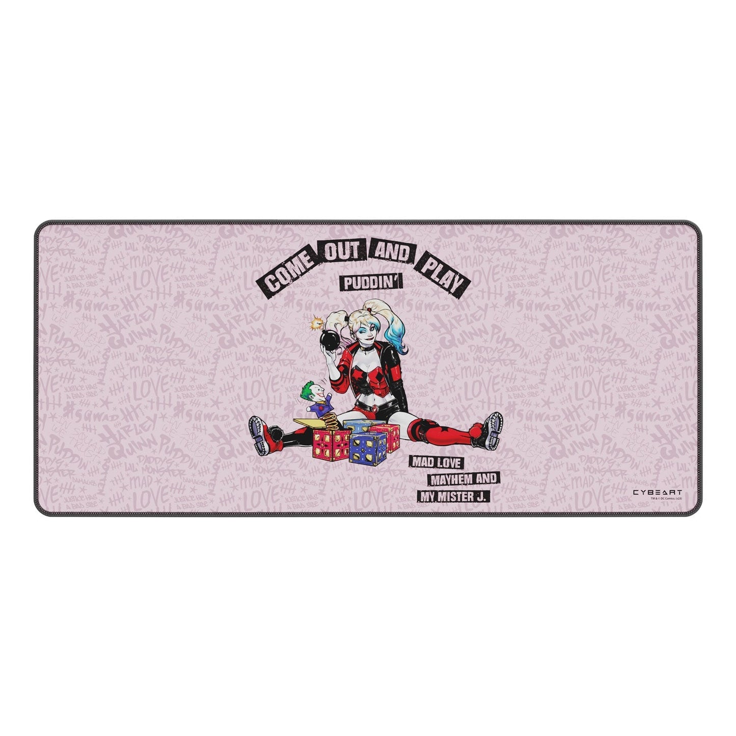 Harley Quinn Gaming Mouse Pad - Velora