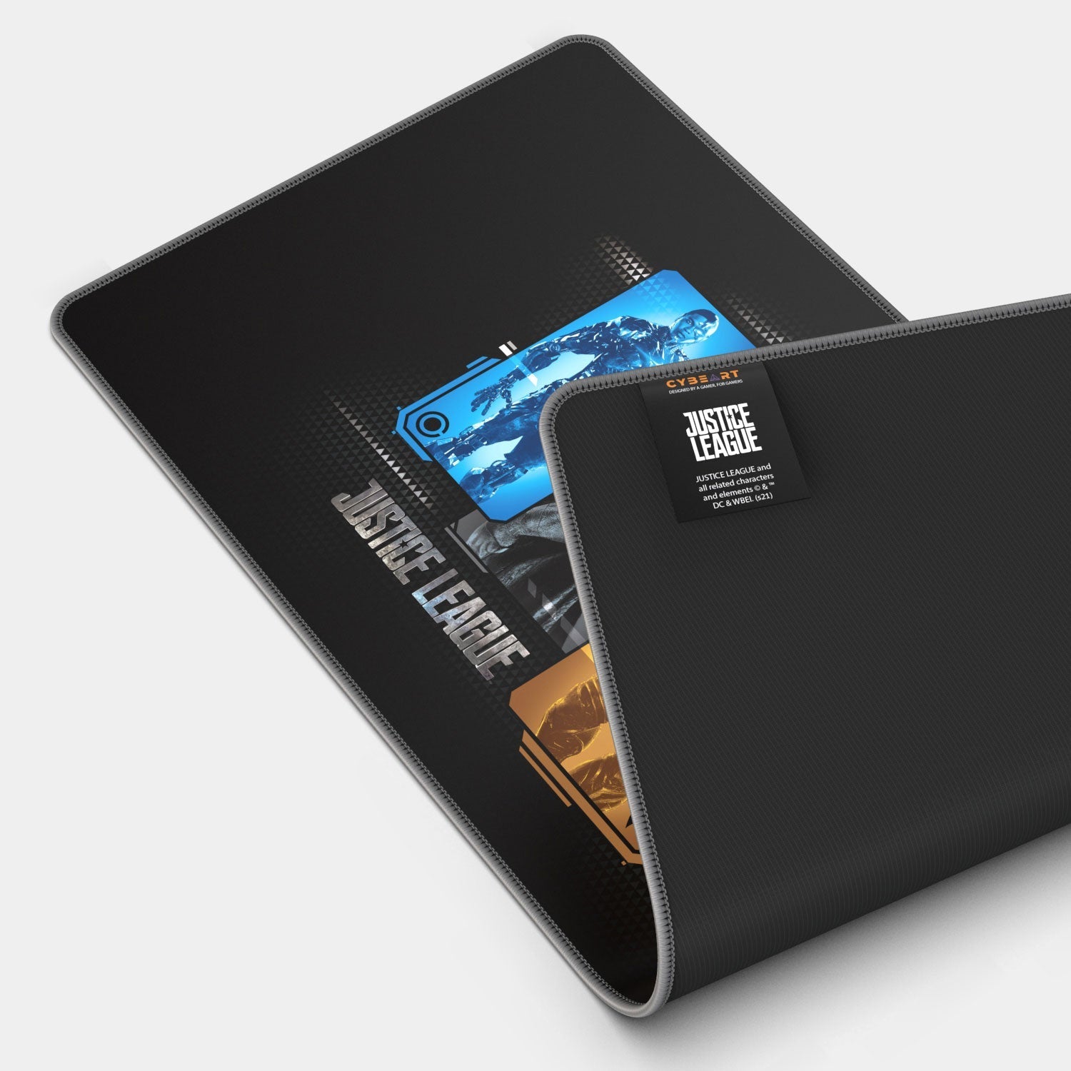 Justice League - Character Portraits Gaming Mouse Pad - Velora