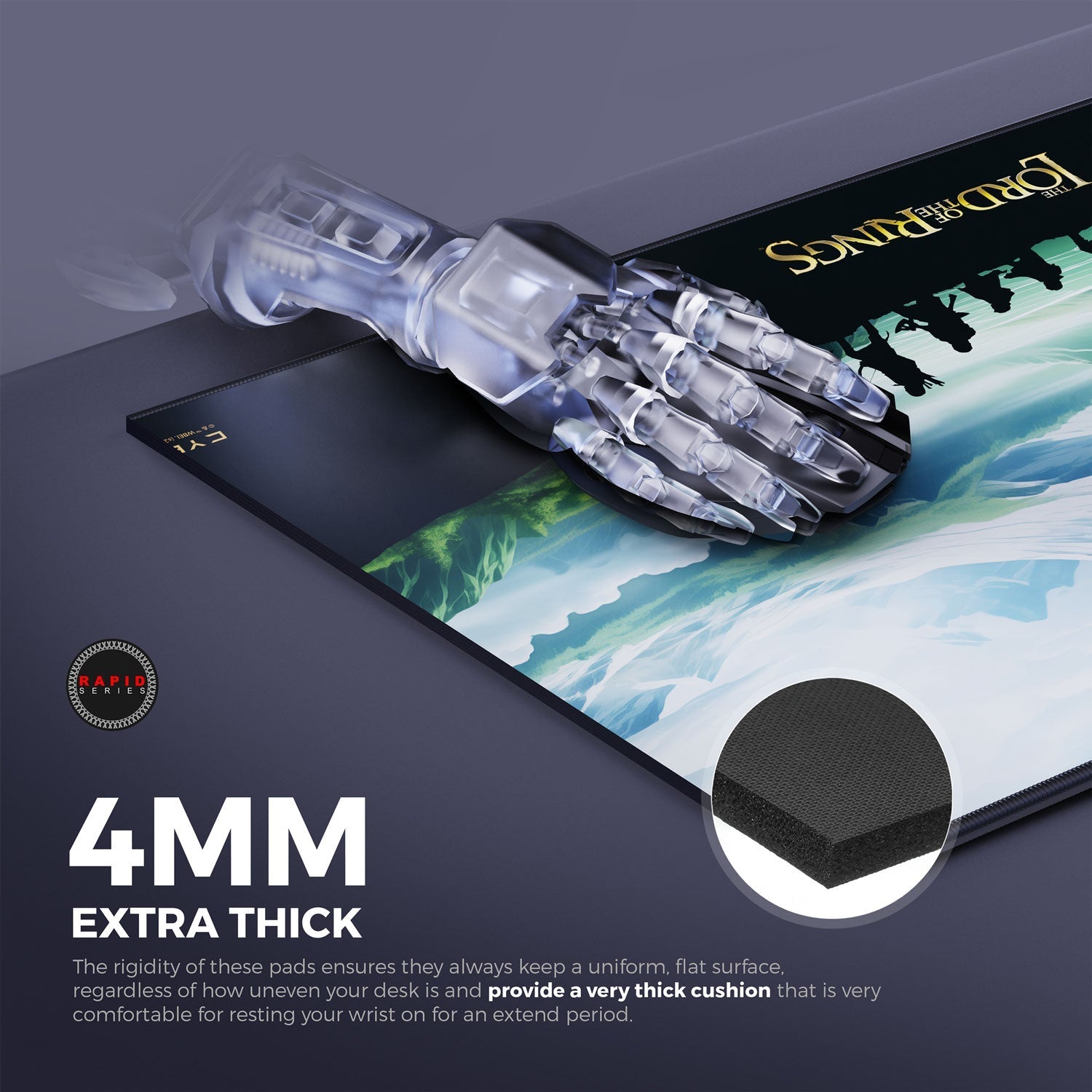 Lord of the Rings Gaming Mouse Pad - Velora