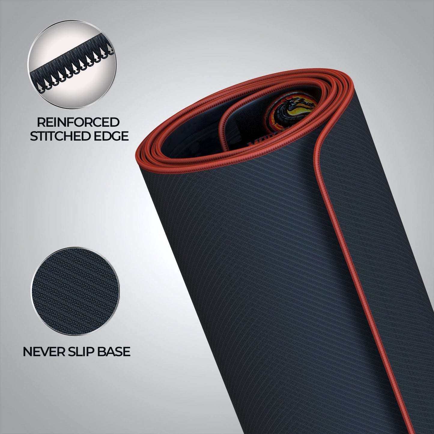 Mortal Kombat - FINISH HIM Gaming Mouse Pad - Velora