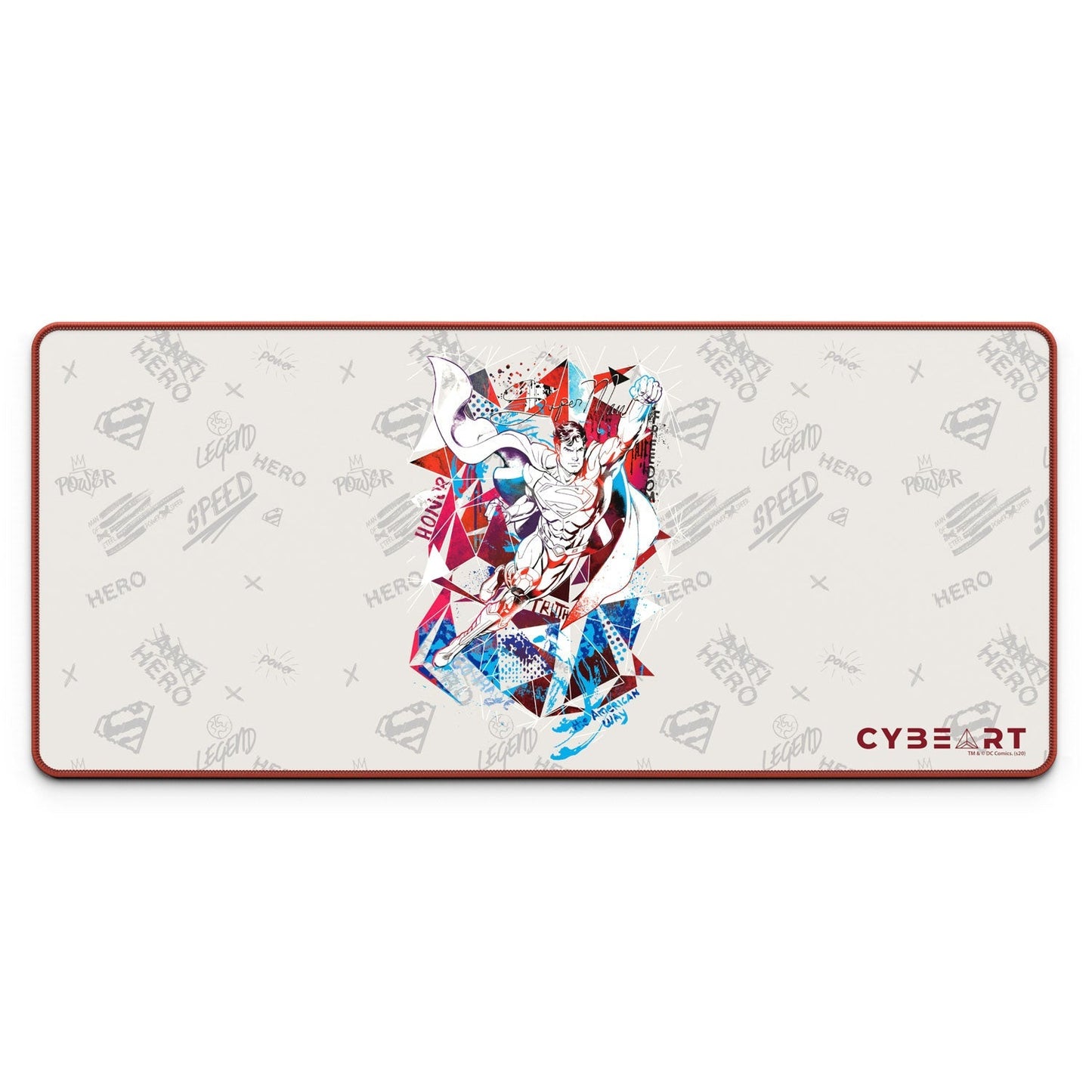 Superman - Truth Honor Courage Gaming Mouse Pad - Velora