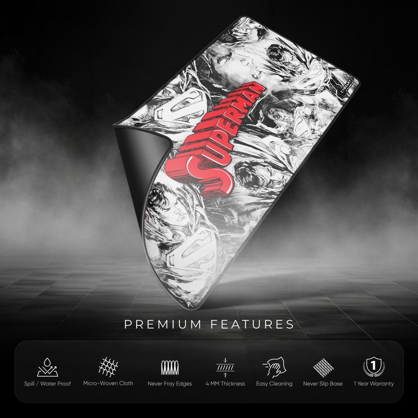 Superman Jim Lee Edition Gaming Mouse Pad - Velora