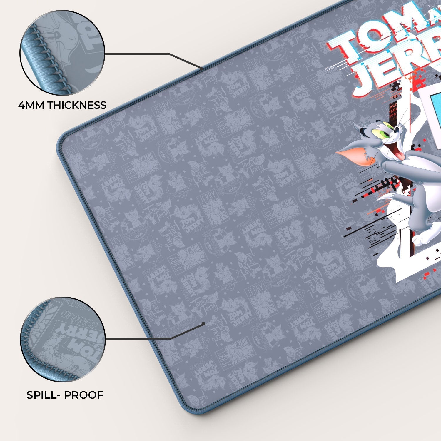Tom and Jerry Gaming Mouse Pad - Velora