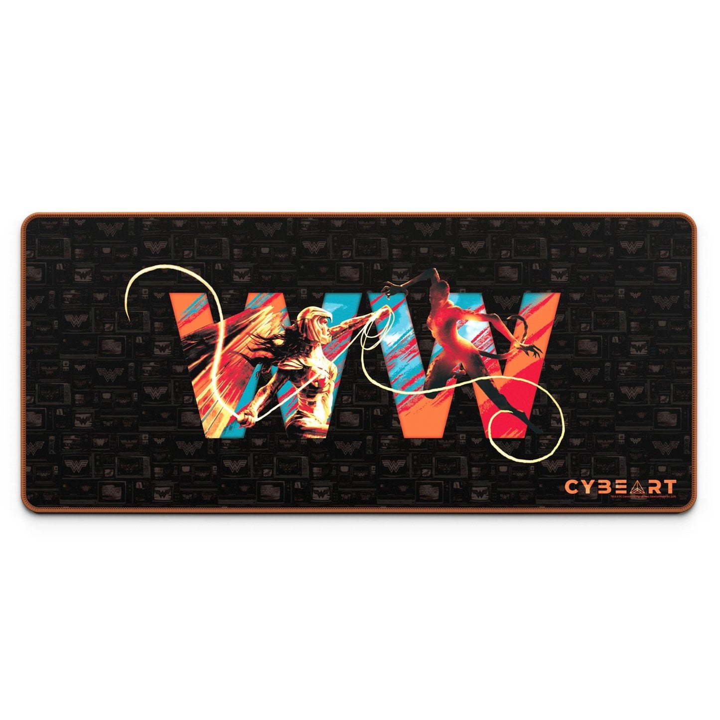 Wonder Woman Vs. Cheetah Gaming Mouse Pad - Velora