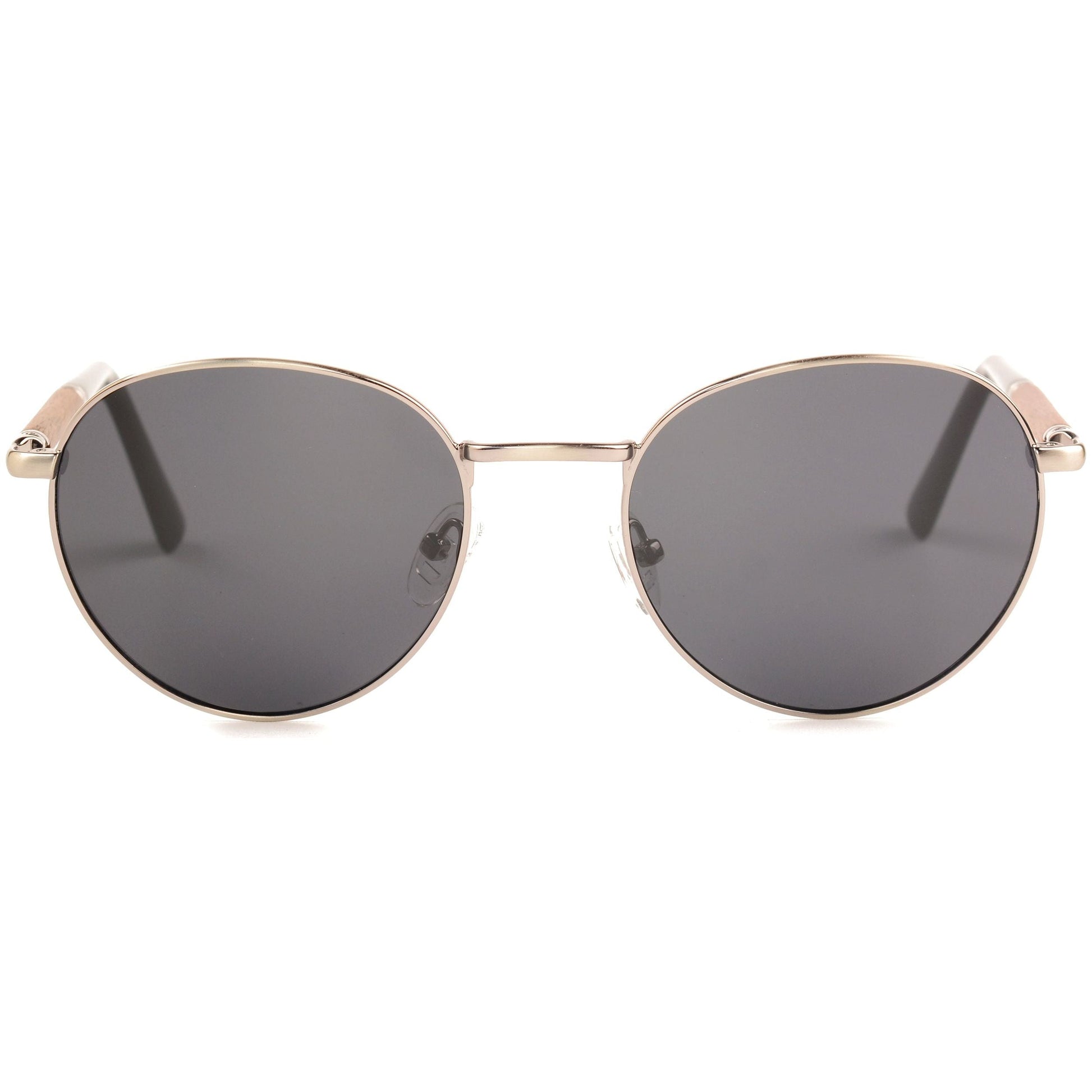Sloan - Monel & Wood Sunglasses - Velora Luxury Fashion
