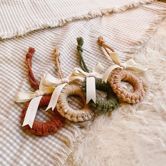 Macrame Wreath Ornament - Velora Luxury Fashion