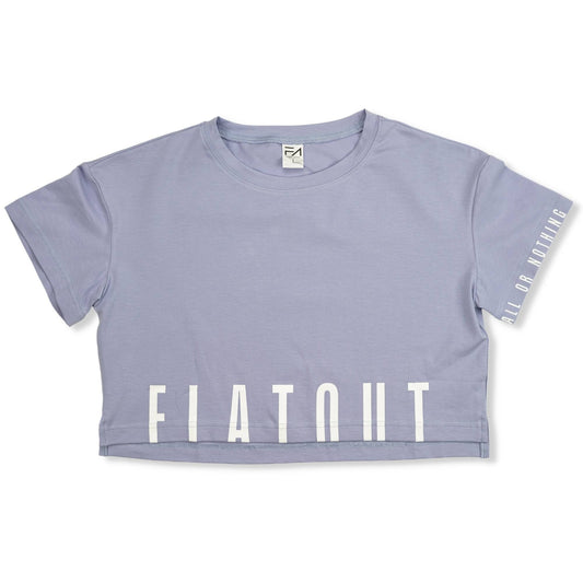 Madi Crop Tee Lavender - Velora