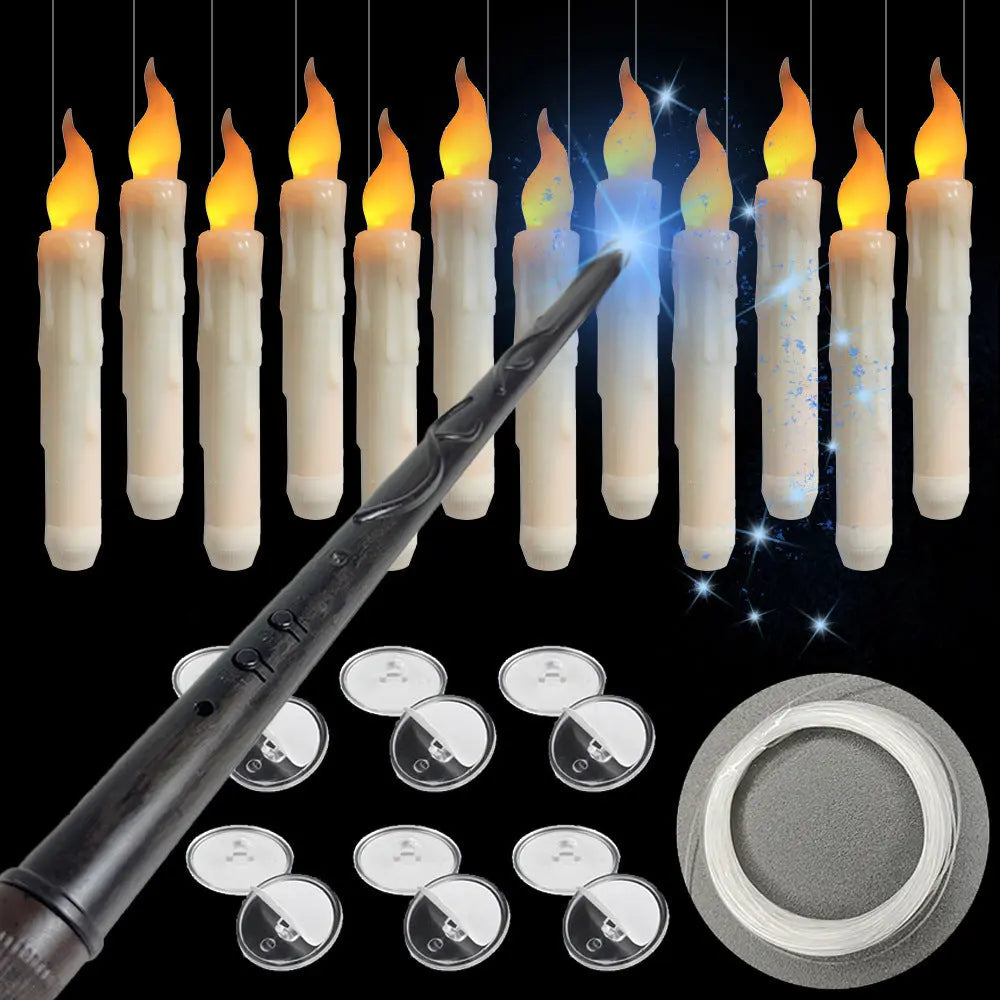 Magic Wand LED Electronic Candle Light Halloween Christmas Decoration EX-STOCK Canada