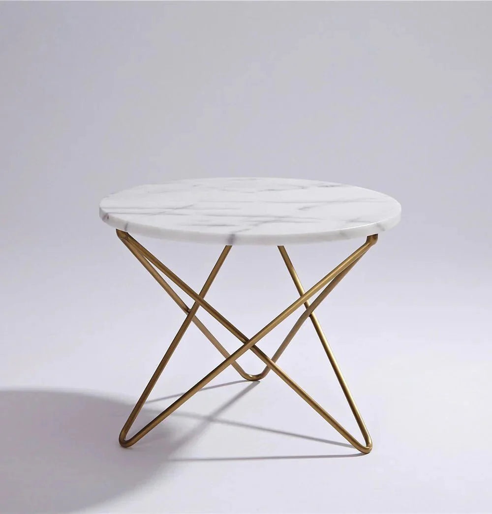 Manon Marble Coffee/Side Table - Velora Luxury Fashion