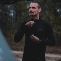 Men's 100% Merino Wool 1/4 Zip Baselayer Pullover 190 GSM - Midweight - Velora Luxury Fashion