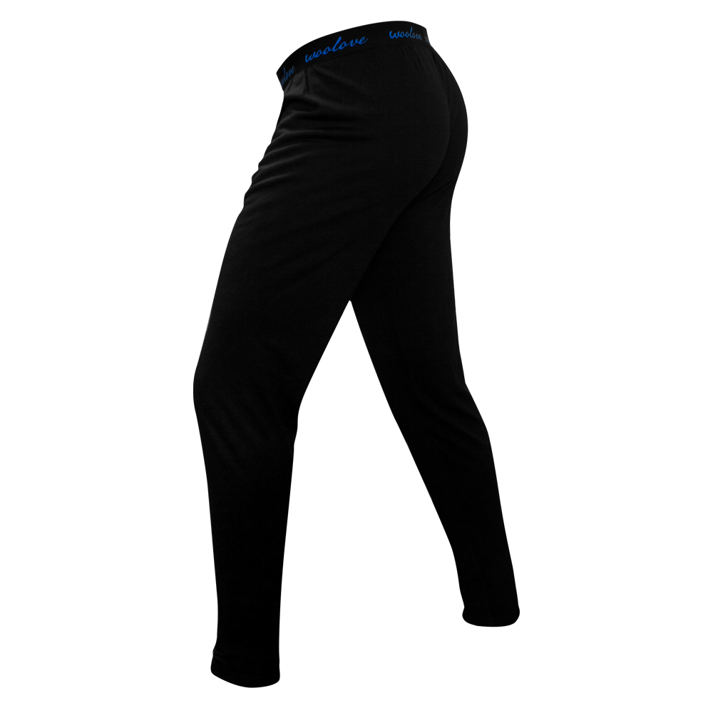 Men's 100% Merino Wool Long Underwear Base Layer Leggings 190 GSM - Midweight - Velora Luxury Fashion
