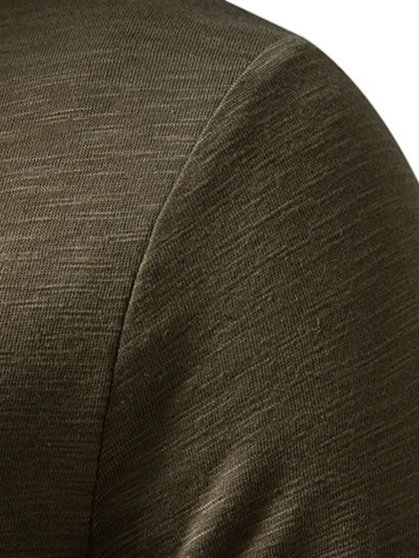 Men's Button Detail Long Sleeve T-Shirt - Velora Luxury Fashion