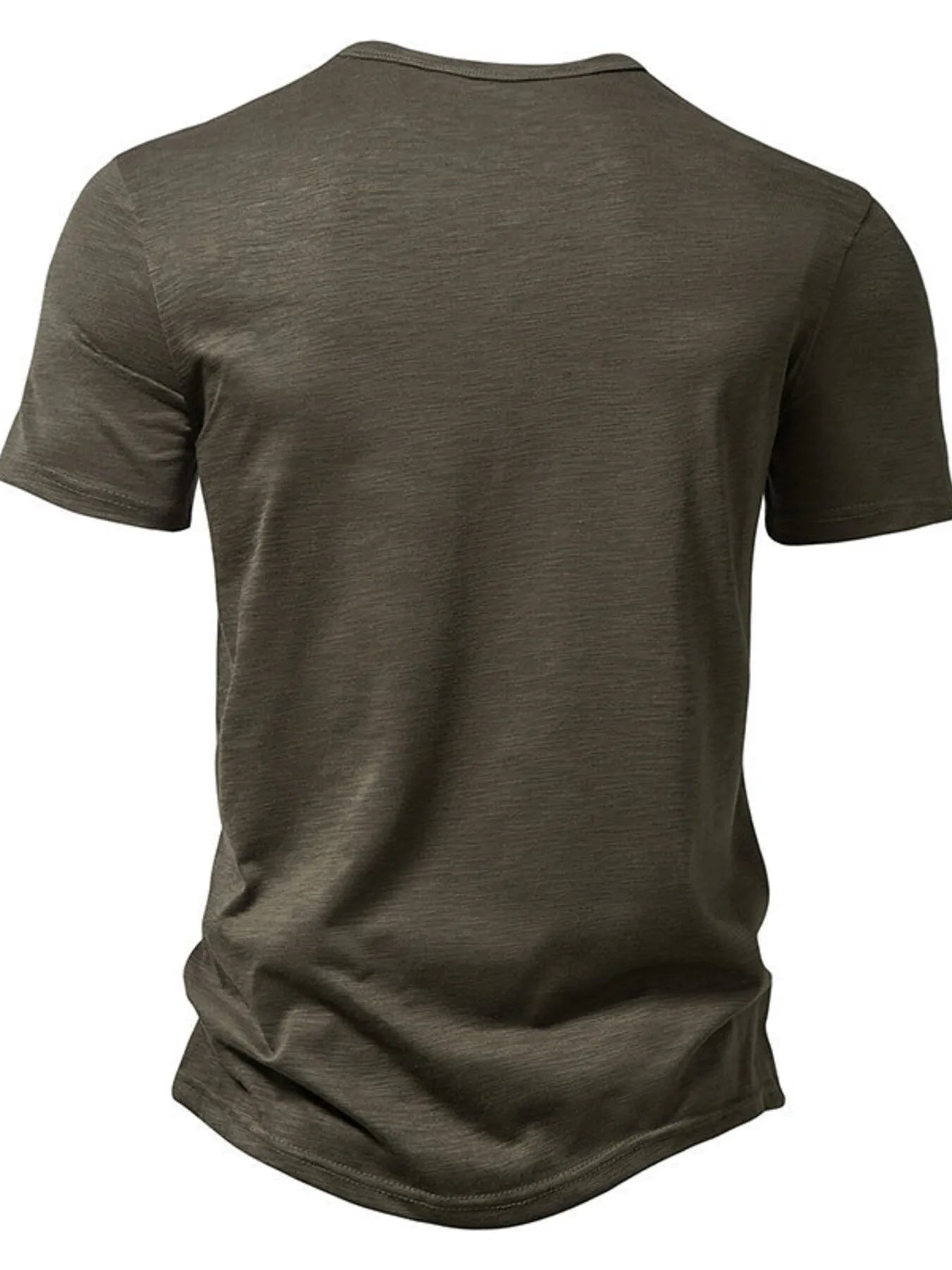 Men's Button Detail Short Sleeve Top - Velora Luxury Fashion