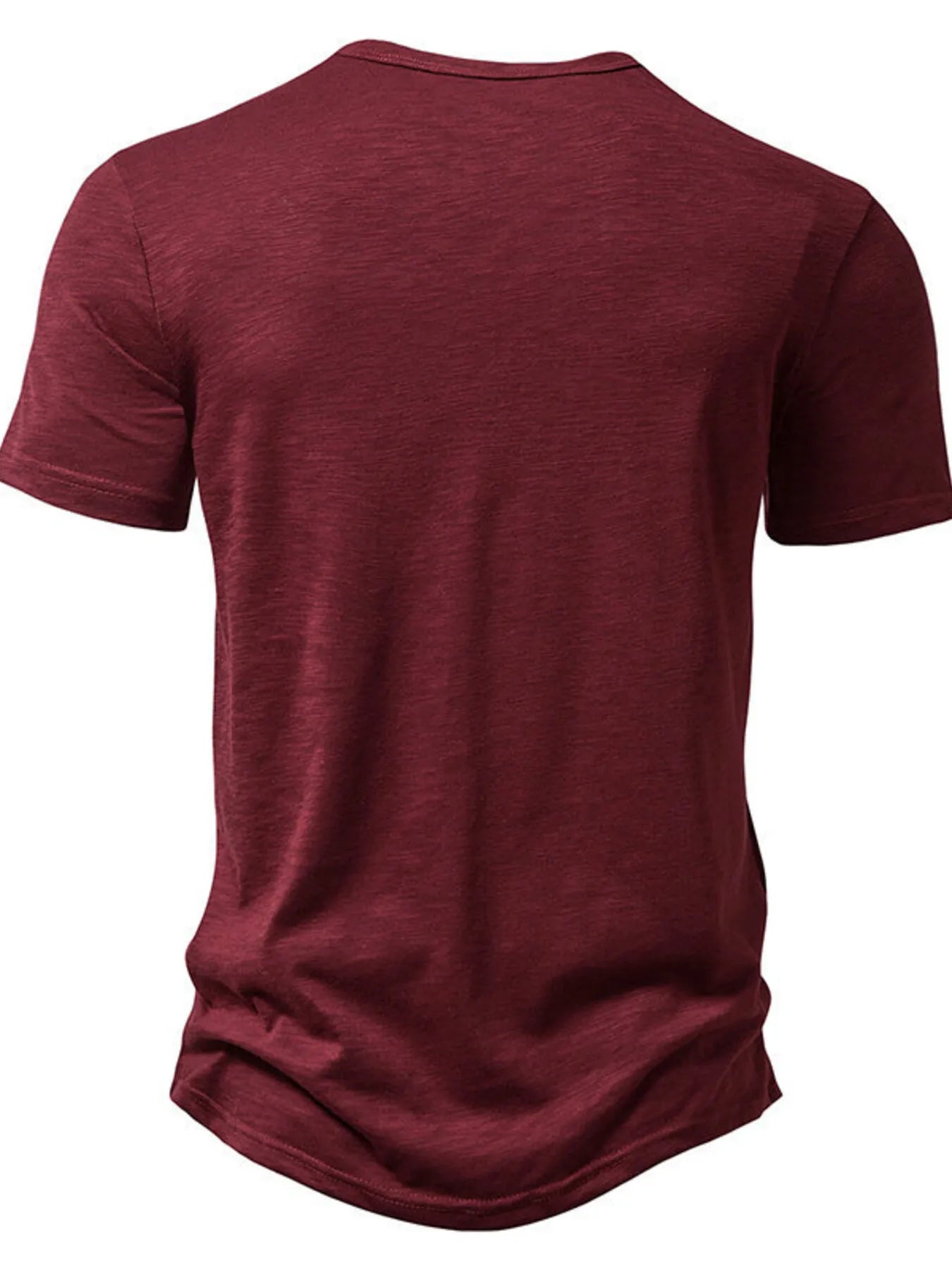 Men's Button Detail Short Sleeve Top - Velora Luxury Fashion