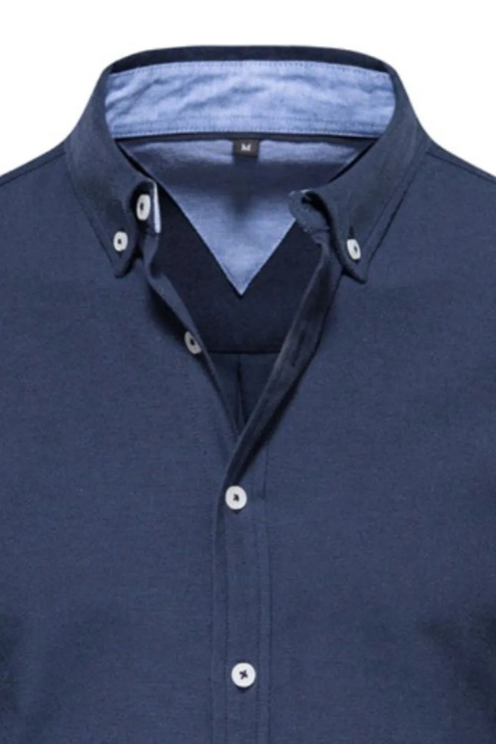 Men's Button Down Collared Neck Shirt - Velora Luxury Fashion