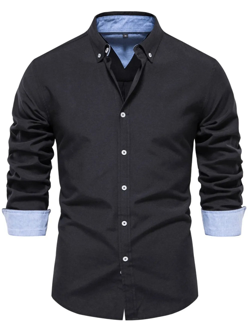 Men's Button Down Collared Neck Shirt - Velora Luxury Fashion