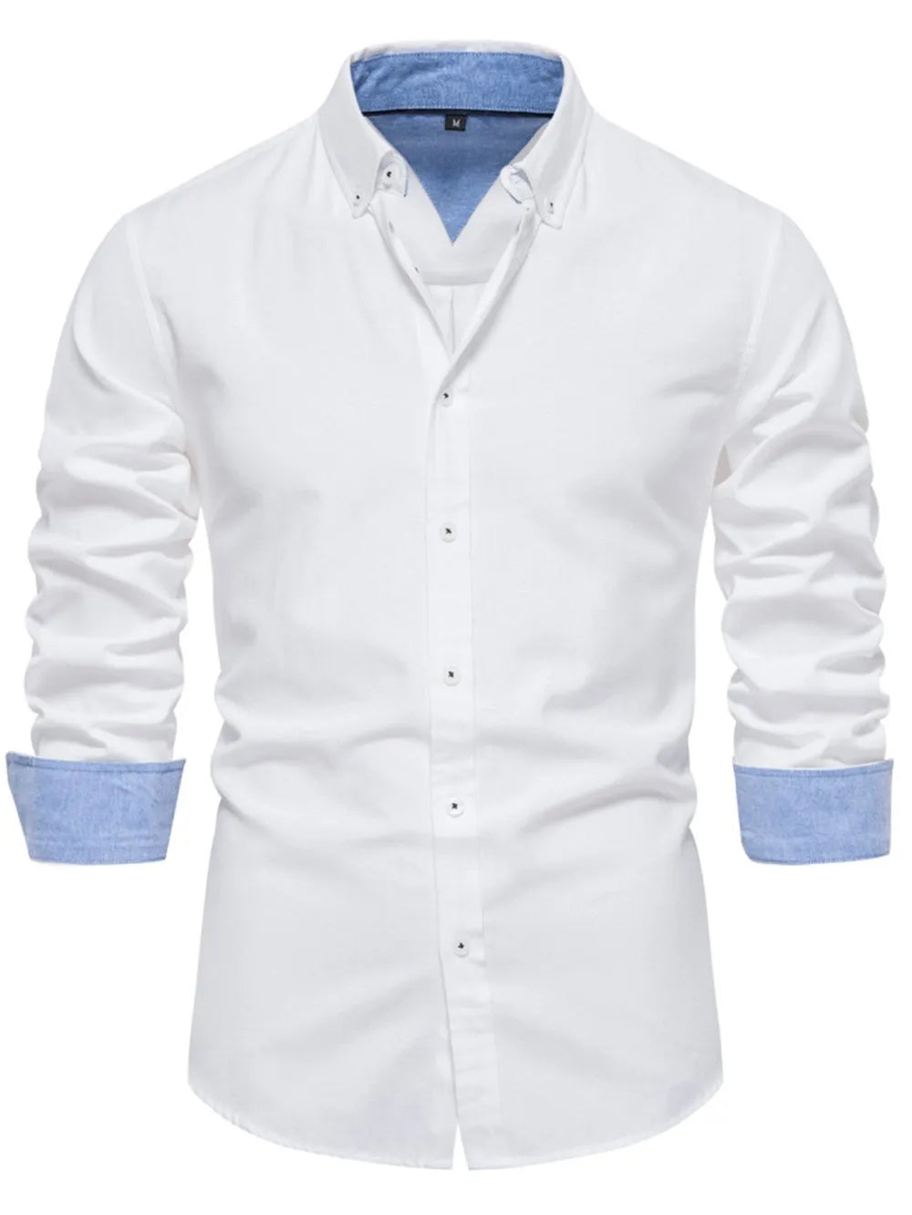Men's Button Down Collared Neck Shirt - Velora Luxury Fashion