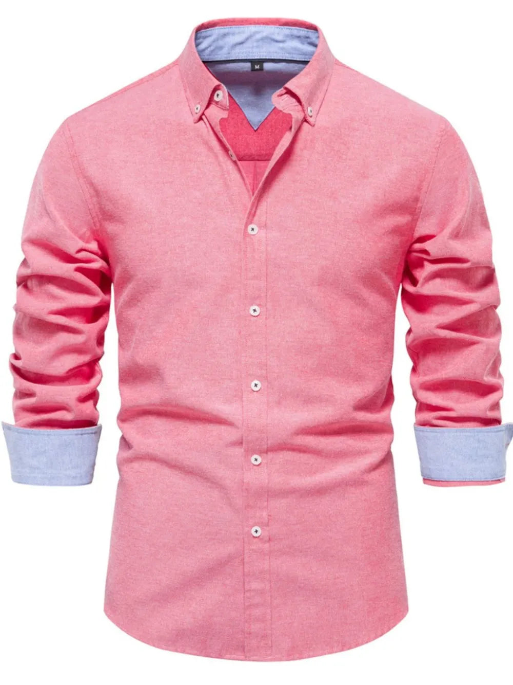 Men's Button Down Collared Neck Shirt - Velora Luxury Fashion