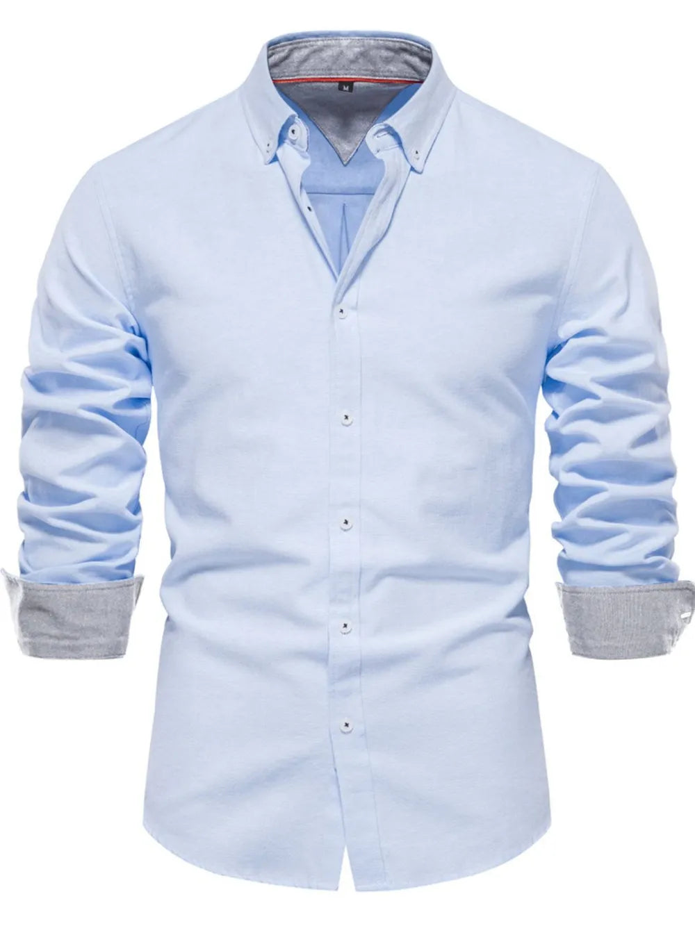 Men's Button Down Collared Neck Shirt - Velora Luxury Fashion