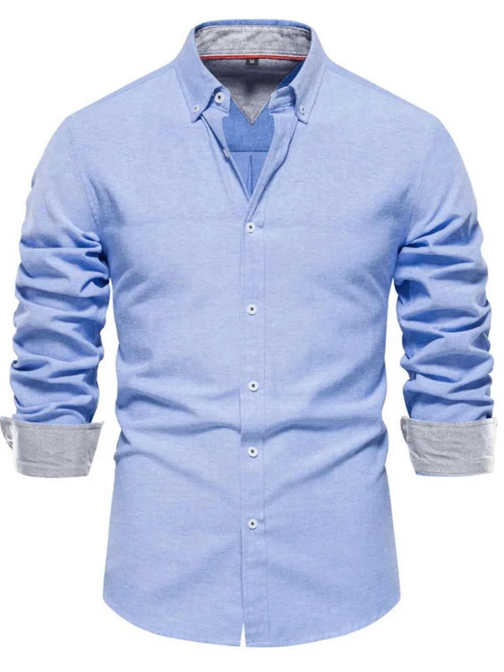 Men's Button Down Collared Neck Shirt - Velora Luxury Fashion