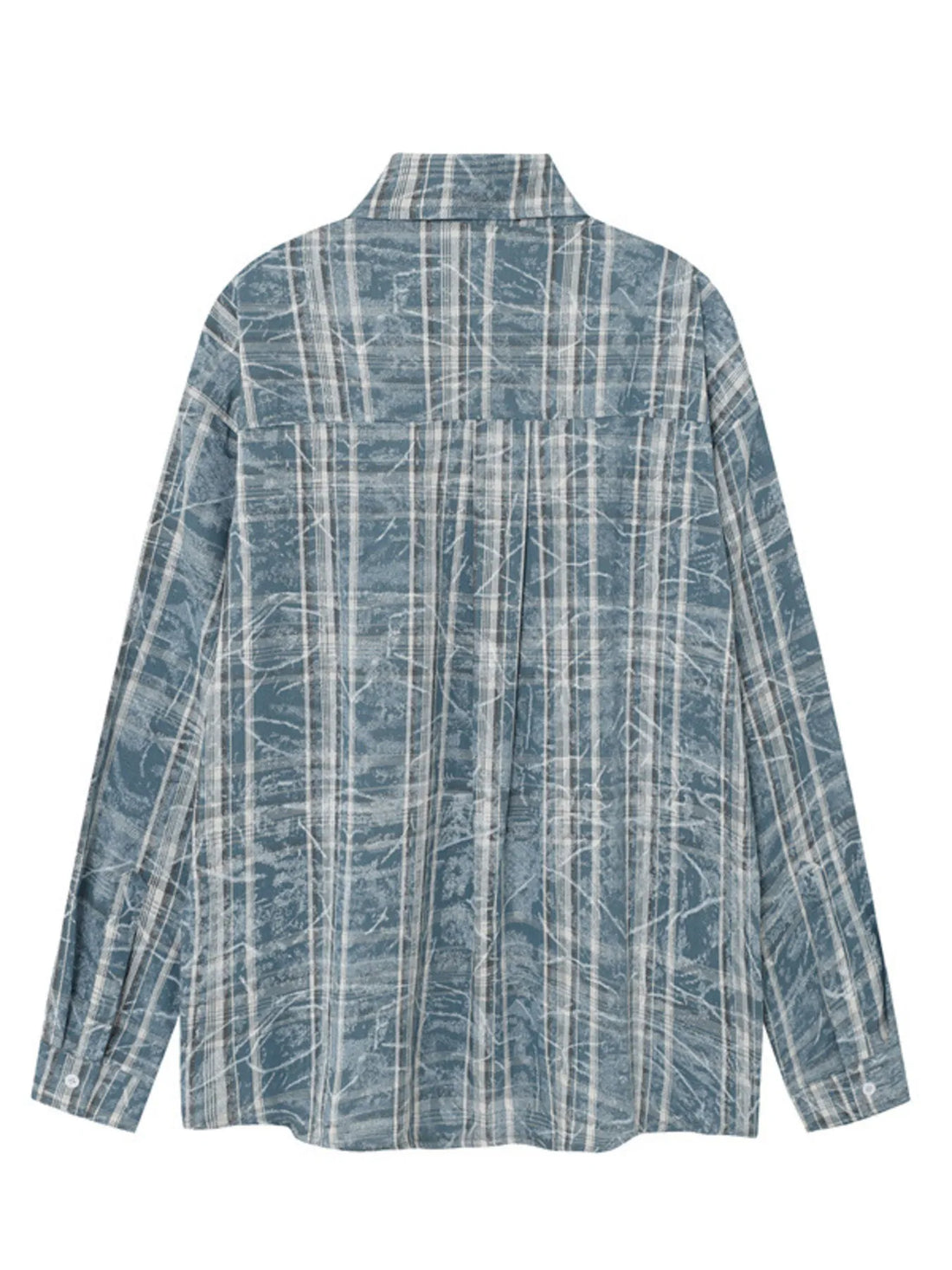 Men's Button Up Long Sleeve Shirt - Velora Luxury Fashion