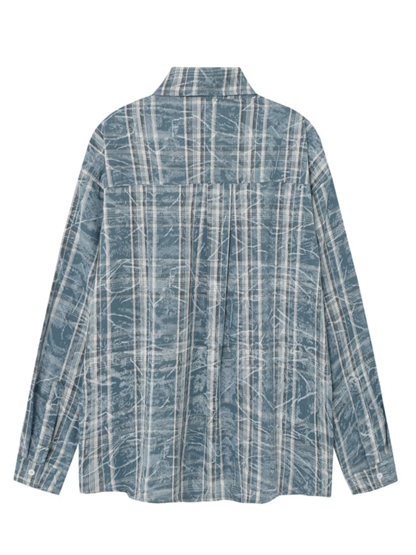 Men's Button Up Long Sleeve Shirt - Velora Luxury Fashion