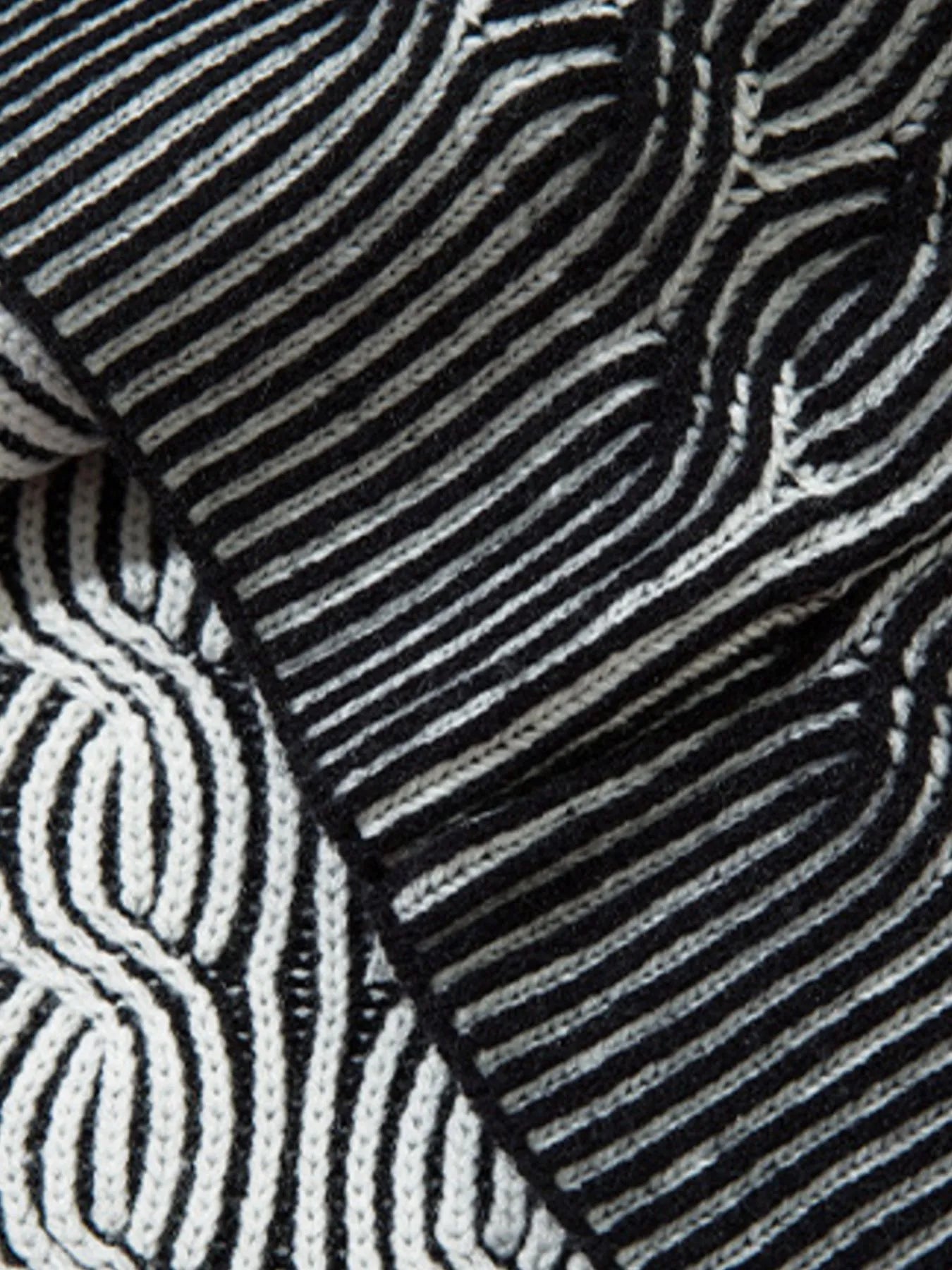 Men's Cable-Knit Zip-Up Cardigan - Velora