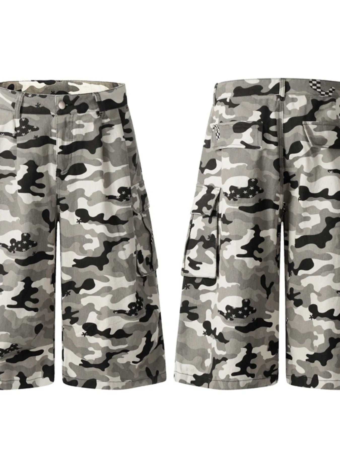 Men's Camouflage Cargo Shorts - Velora Luxury Fashion