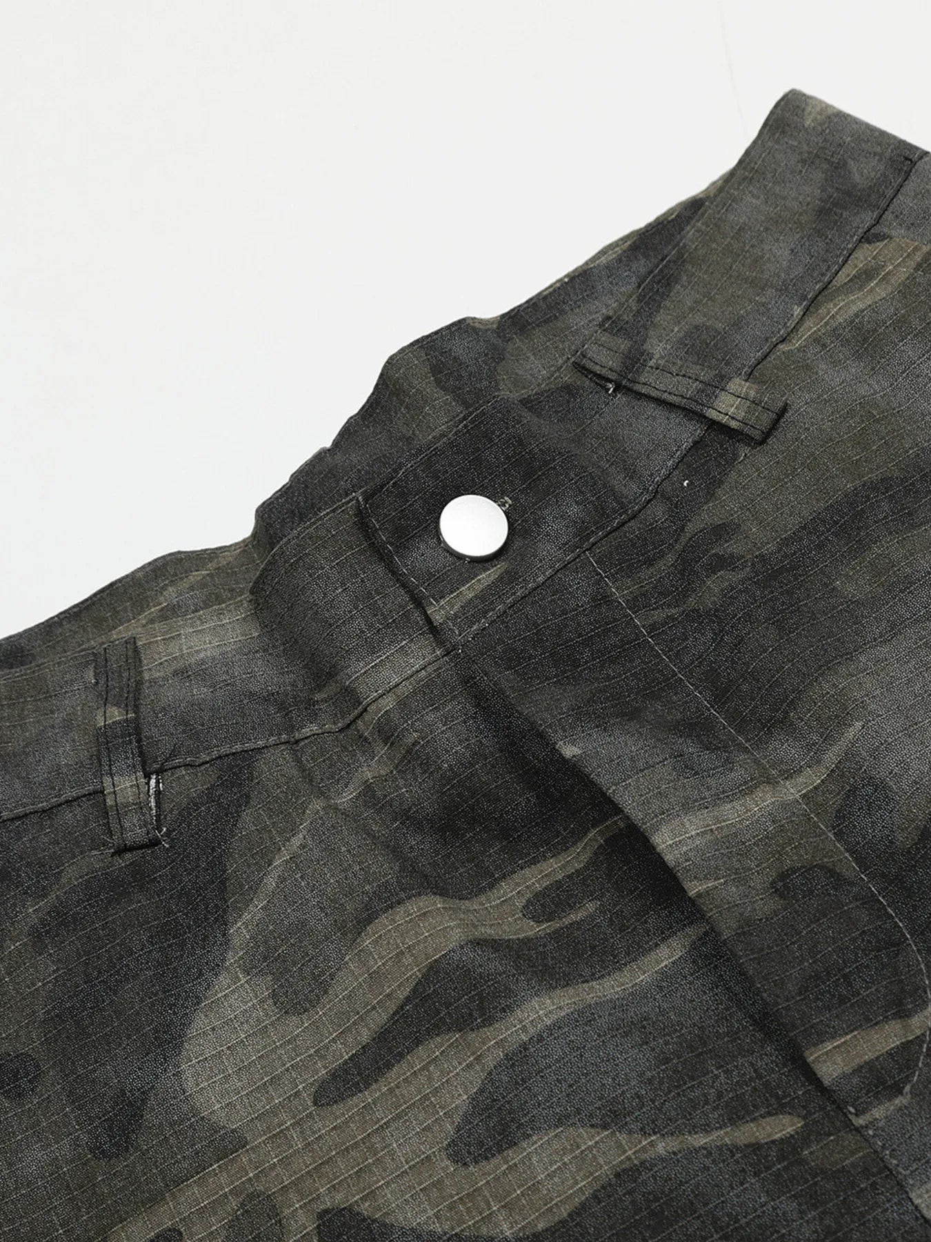 Men's Camouflage Curved Cargo Pants - Velora