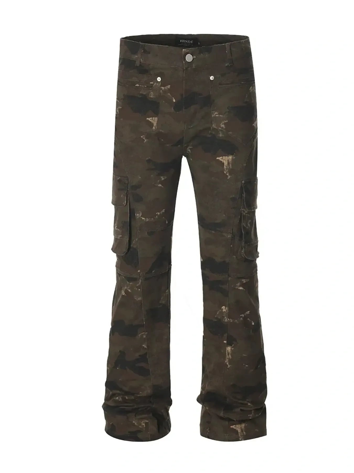 Men's Camouflage Loose Fit Jeans - Velora Luxury Fashion