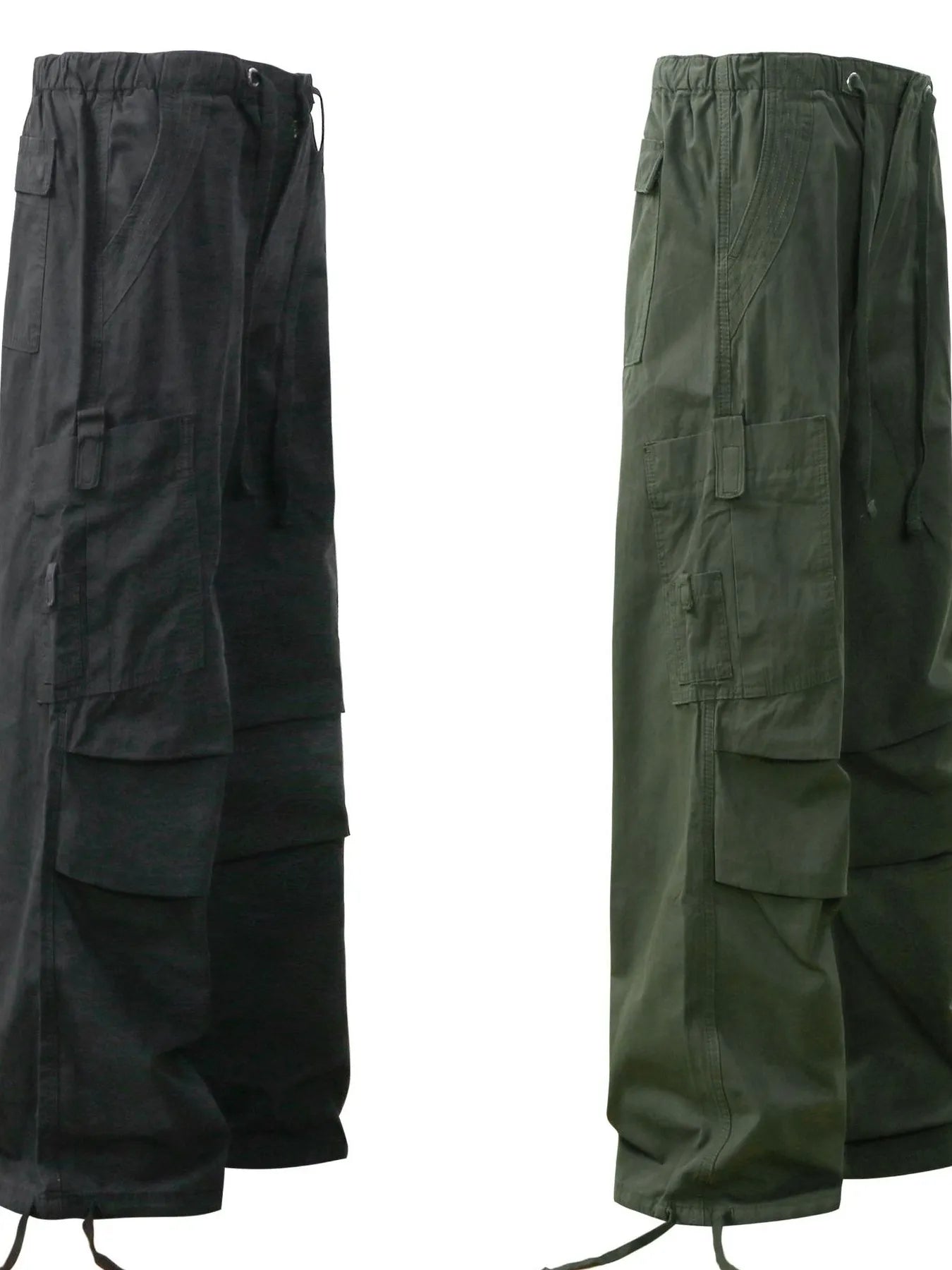Men's Cargo Pants with Drawstring Hem - Velora