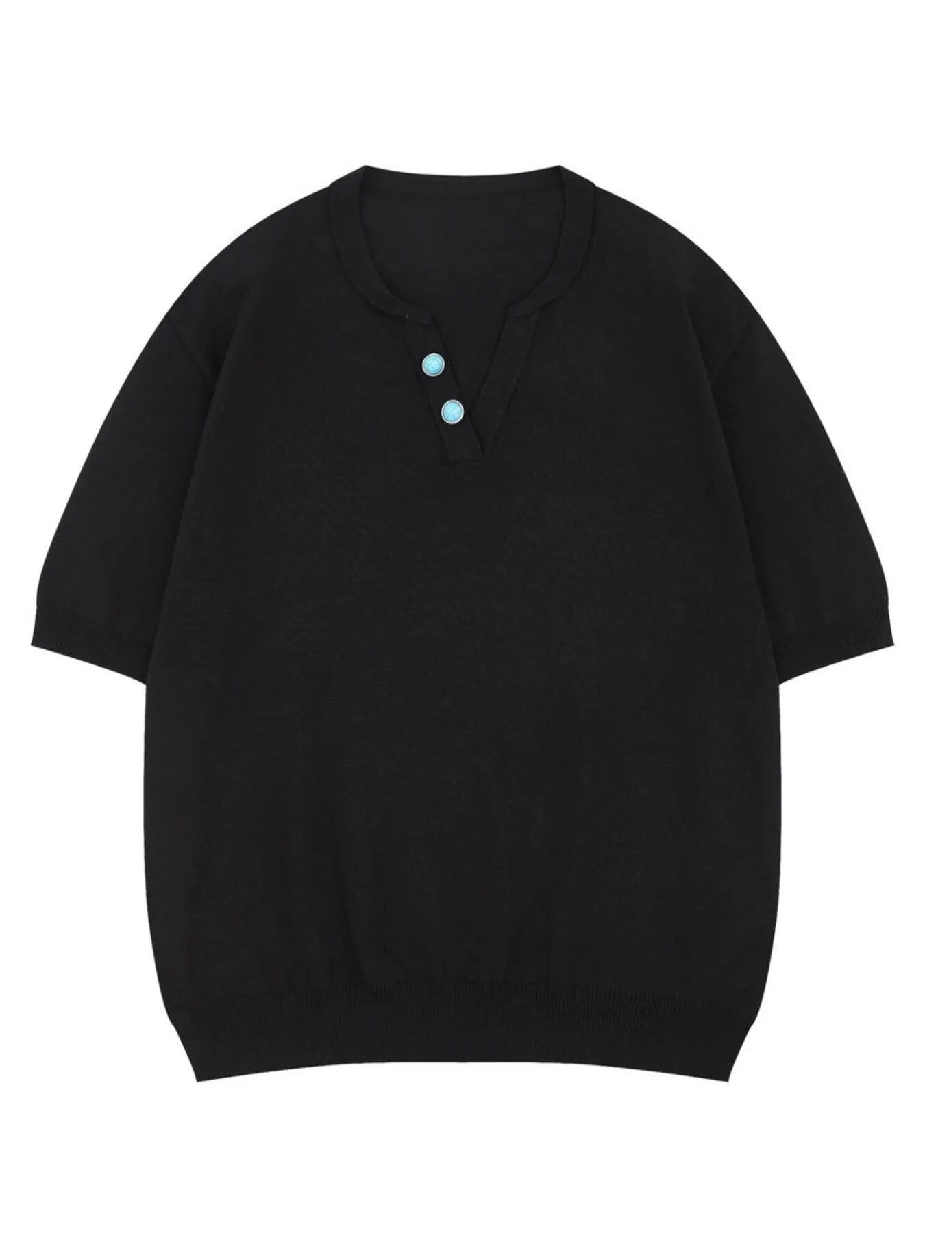 Men's Classic Short Sleeve Knit T-Shirt - Velora Luxury Fashion