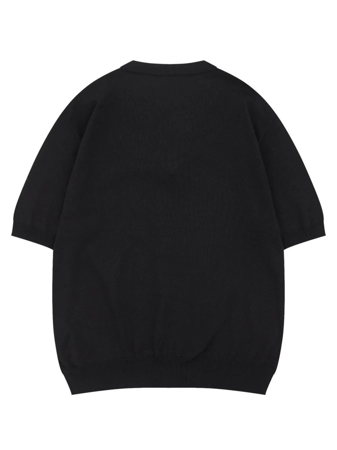 Men's Classic Short Sleeve Knit T-Shirt - Velora Luxury Fashion