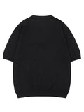 Men's Classic Short Sleeve Knit T-Shirt - Velora Luxury Fashion