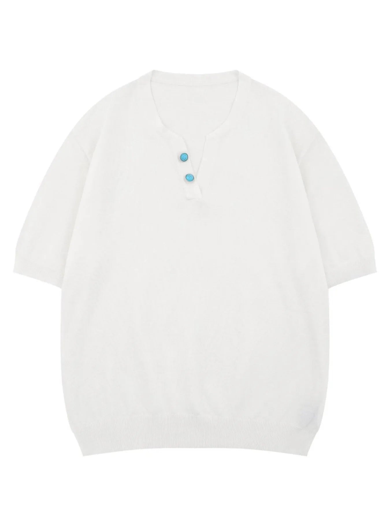 Men's Classic Short Sleeve Knit T-Shirt - Velora Luxury Fashion