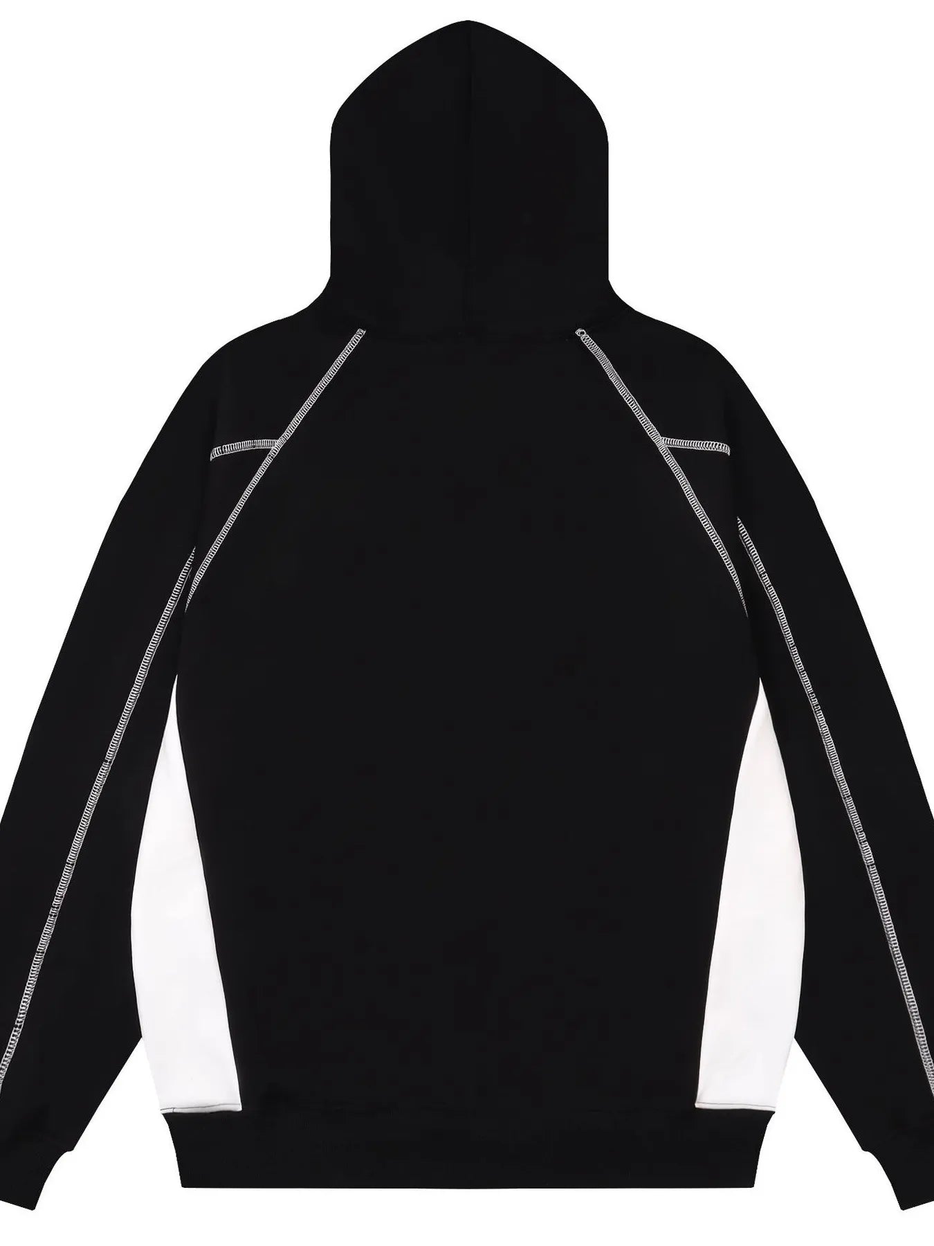 Men's Color Block Letter Graphic Hoodie - Velora Luxury Fashion