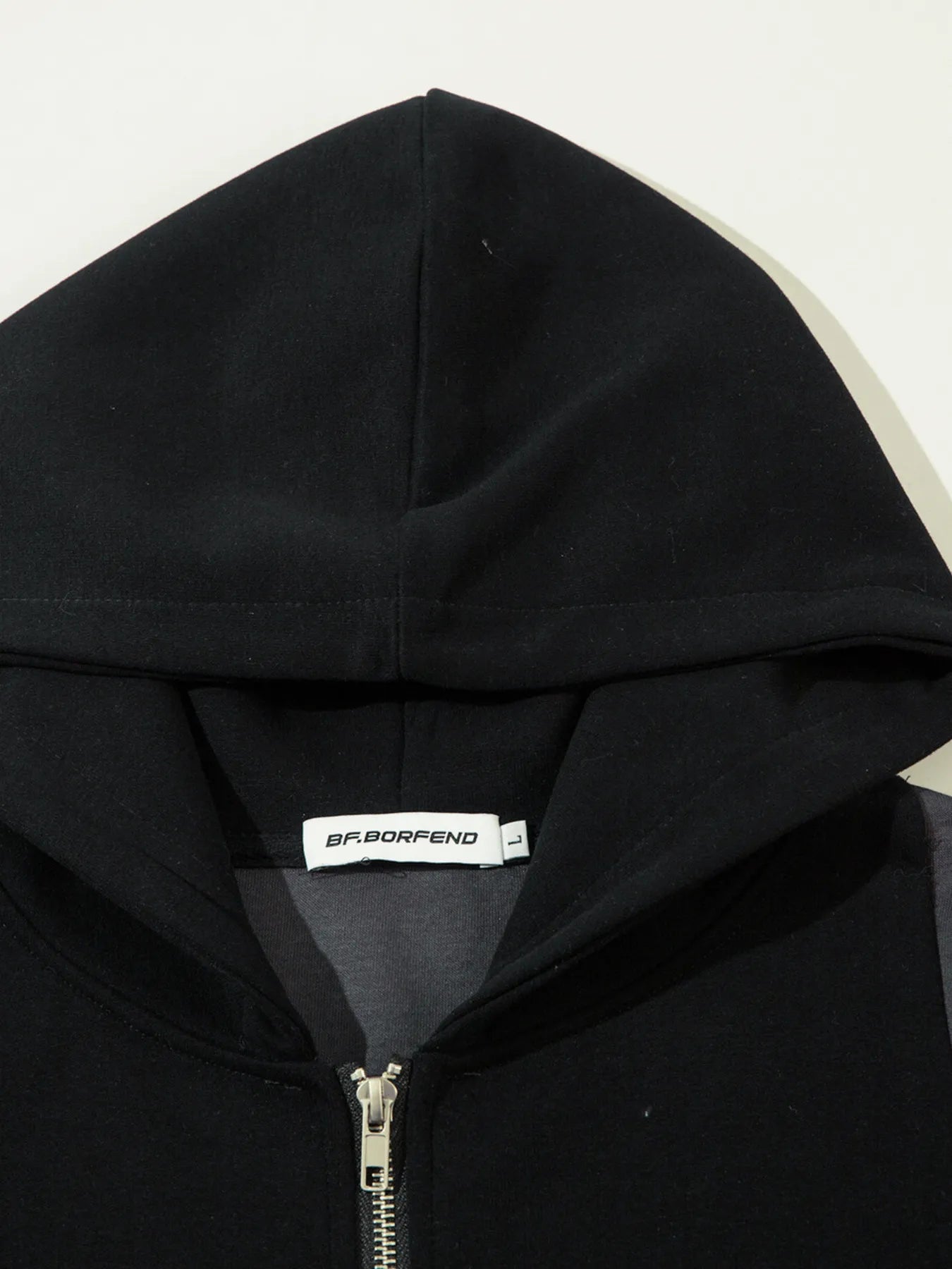 Men's Color Block Letter Graphic Zip-Up Hoodie - Velora Luxury Fashion