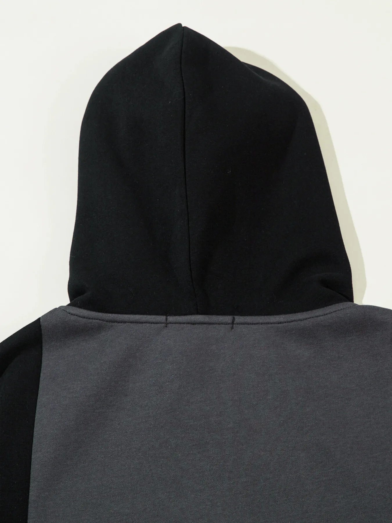 Men's Color Block Letter Graphic Zip-Up Hoodie - Velora Luxury Fashion