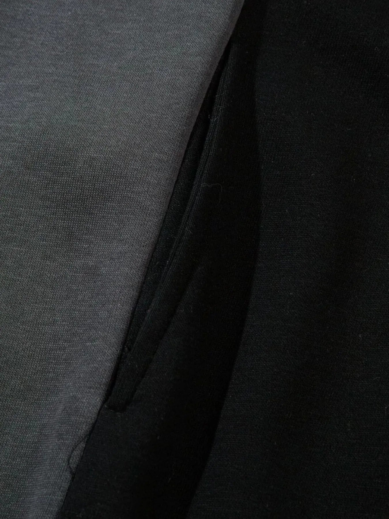 Men's Color Block Letter Graphic Zip-Up Hoodie - Velora Luxury Fashion