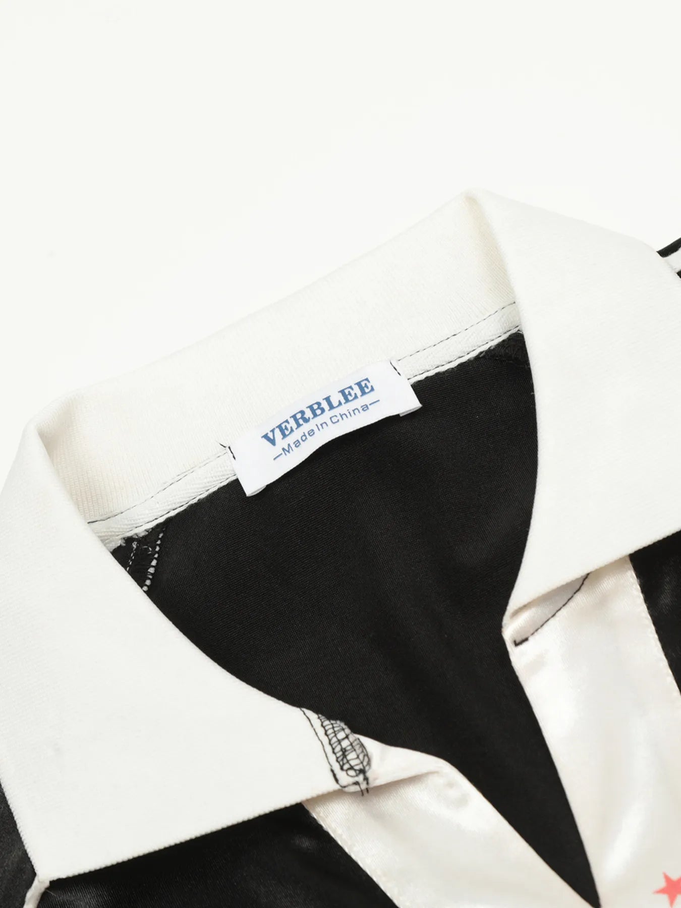 Men's Contrast Striped Long Sleeve Polo - Velora Luxury Fashion