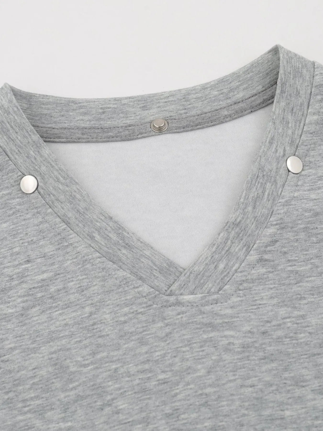 Men's Detachable Collar Short Sleeve Top - Velora Luxury Fashion