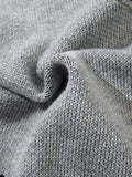 Men's Distressed Chain Detail Oversized Sweater - Velora Luxury Fashion