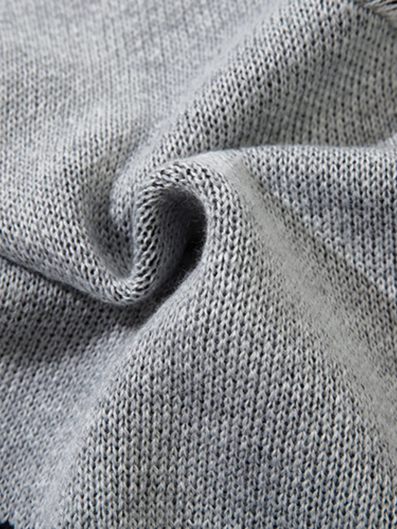 Men's Distressed Chain Detail Oversized Sweater - Velora Luxury Fashion