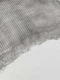 Men's Distressed Knit Vest with Frayed Edges - Velora Luxury Fashion