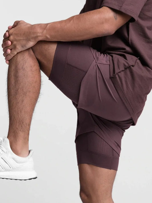 Men's Drawstring Active Shorts - Velora