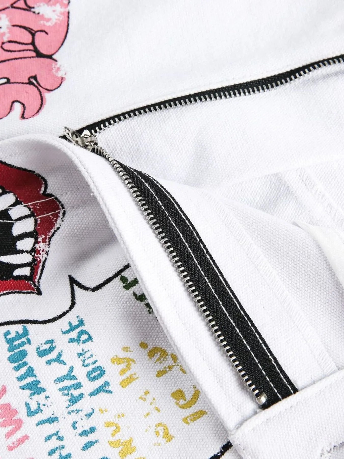 Men's Drawstring Graffiti Art Graphic Shorts - Velora Luxury Fashion