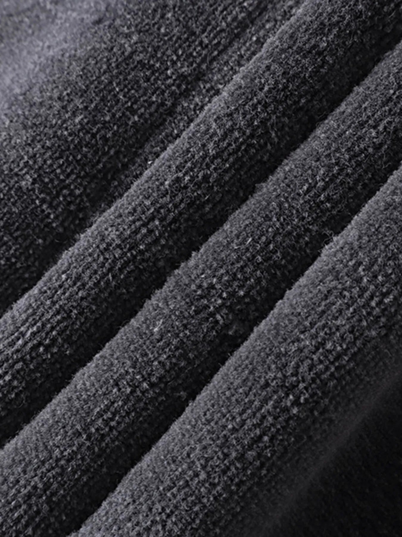 Men's Embroidered Detail Zip Up Hoodie - Velora Luxury Fashion