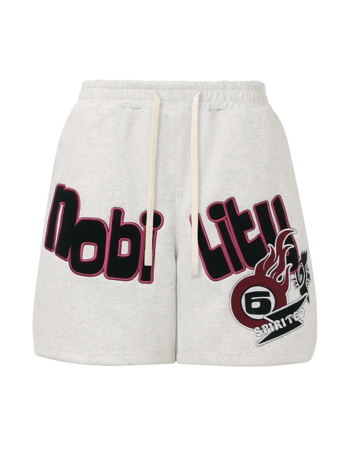 Men's Embroidered Drawstring Shorts - Velora