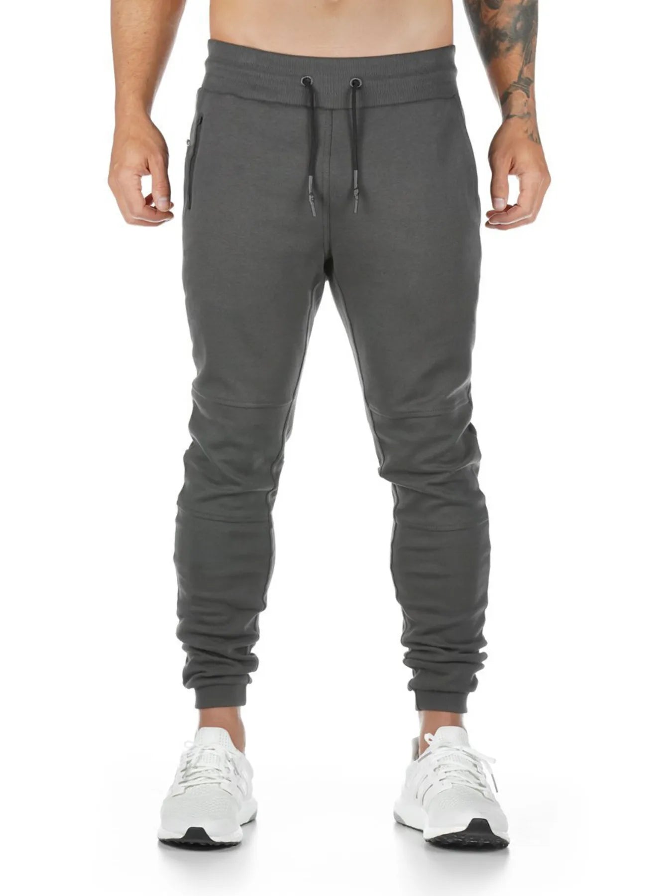 Men's Full Size Jogger Active Pants with Drawstring Plus Size - Velora Luxury Fashion