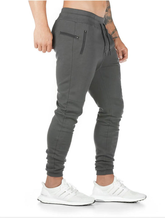 Men's Full Size Jogger Active Pants with Drawstring Plus Size - Velora Luxury Fashion